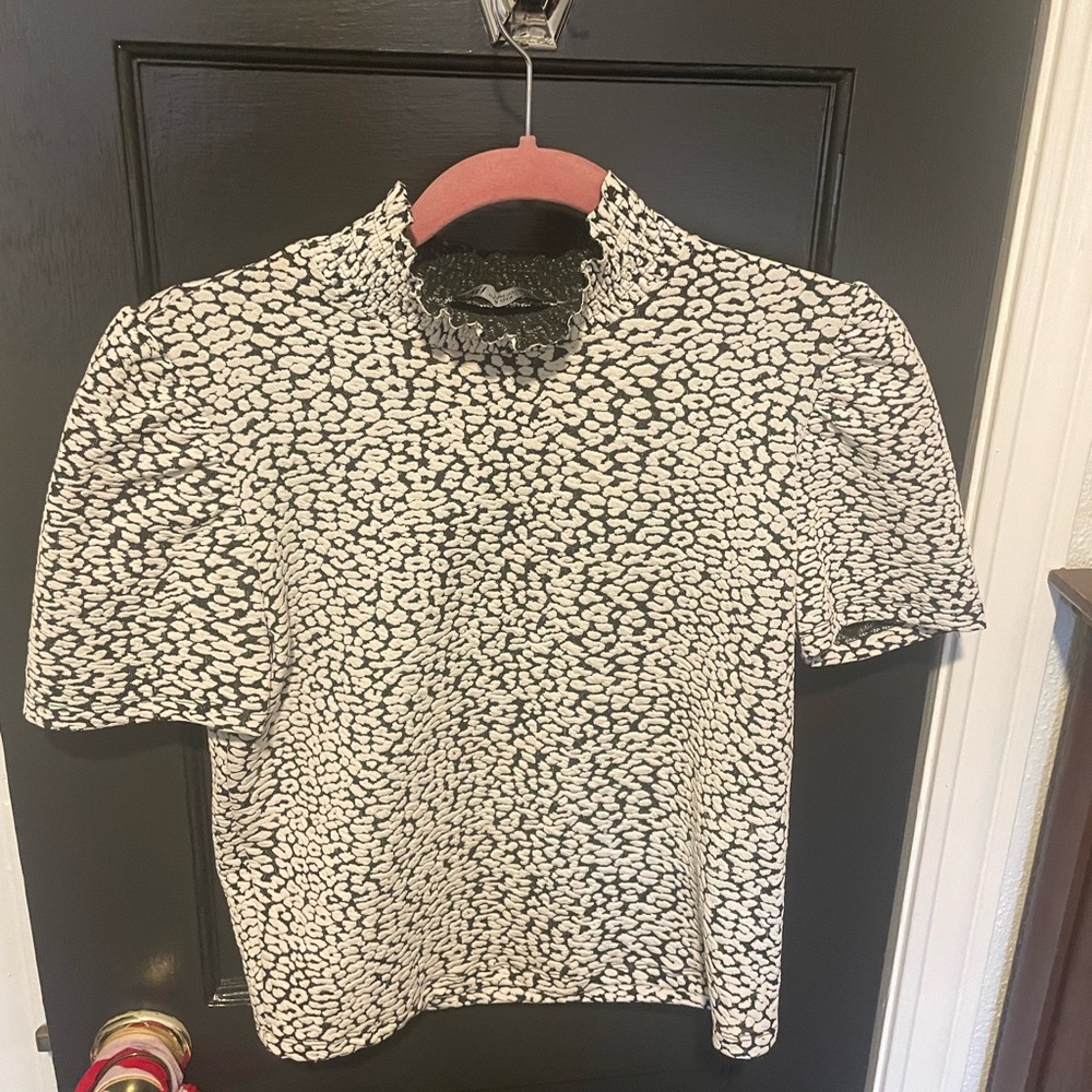 Zara printed top